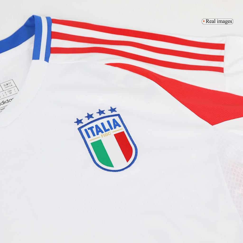 Soccer Kits CHIESA #14 Italy Away Soccer Jersey Euro 2024