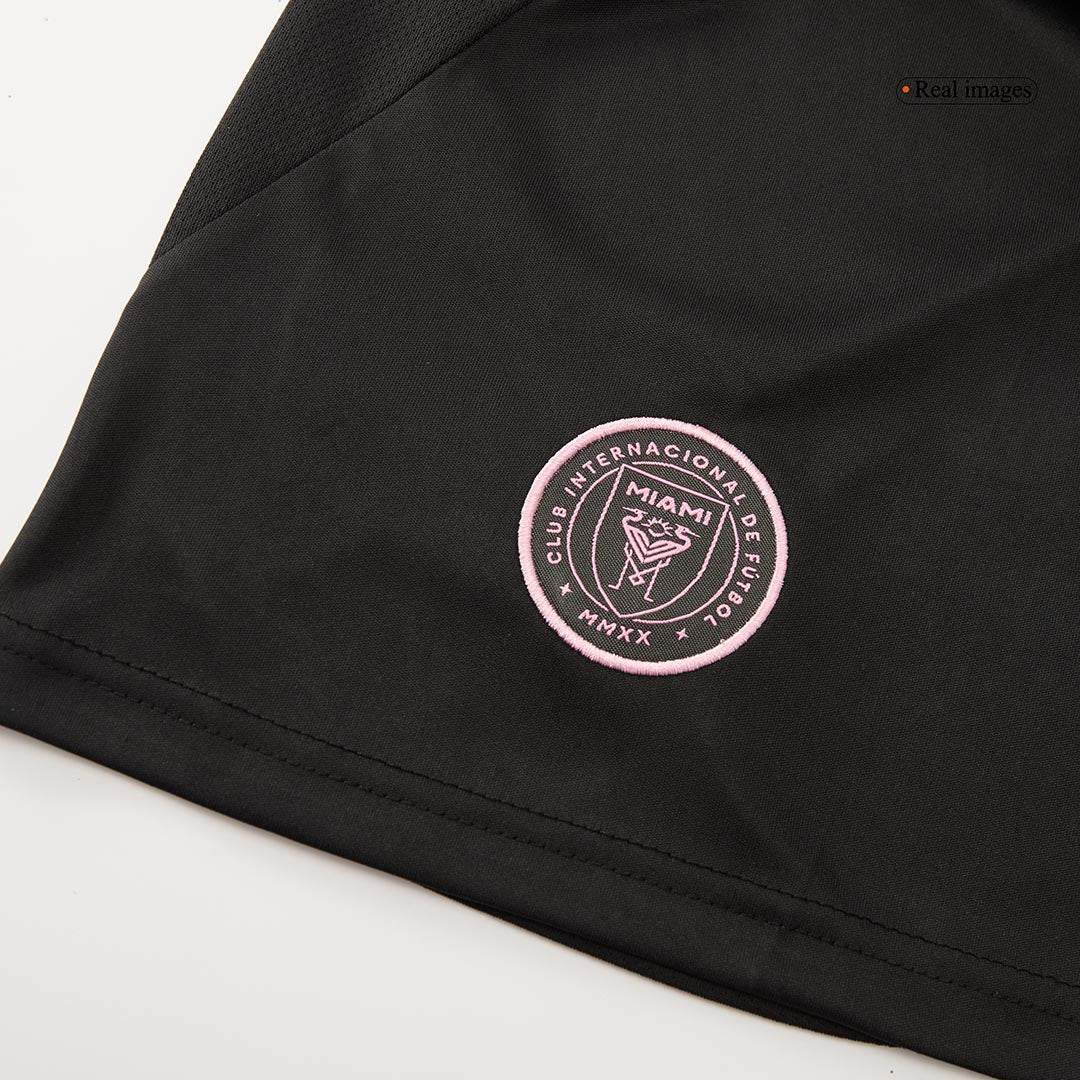 Maillot de football Inter Miami Extérieur (Maillot + Short) 2025 Noir et Gris