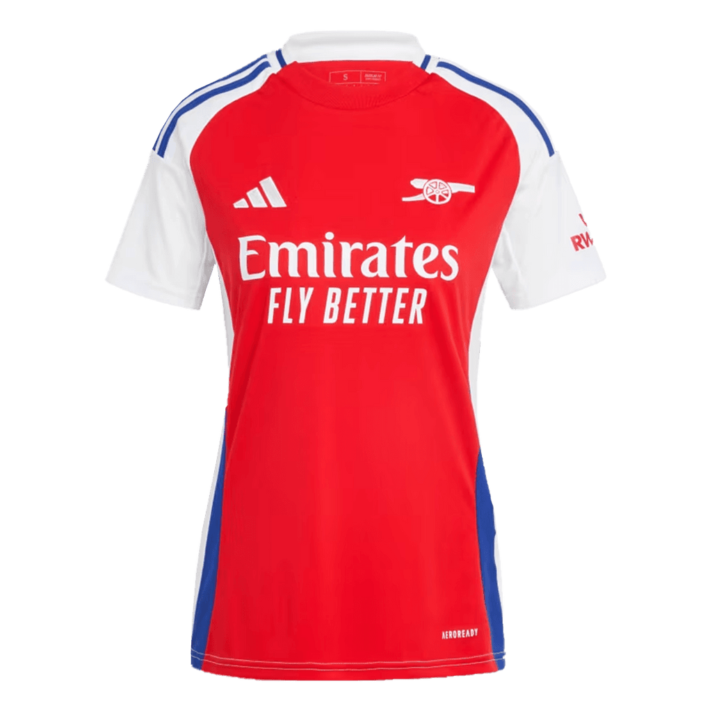 Camiseta de fútbol local del Arsenal para mujer 2024/25