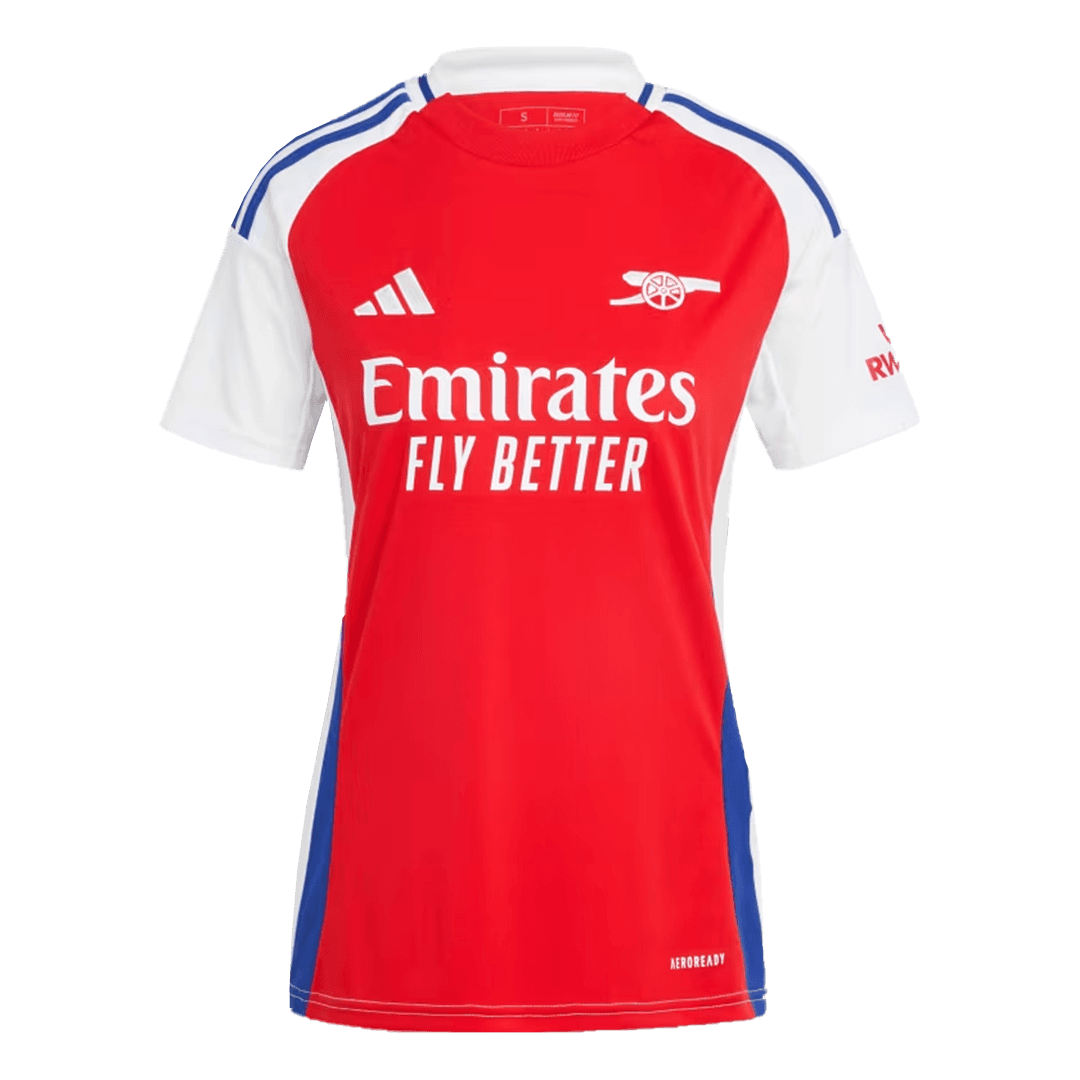 Camiseta de fútbol local del Arsenal para mujer 2024/25