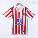 Maillot de football domicile Atlético Madrid pour enfant (maillot, short, chaussettes) 2025/26