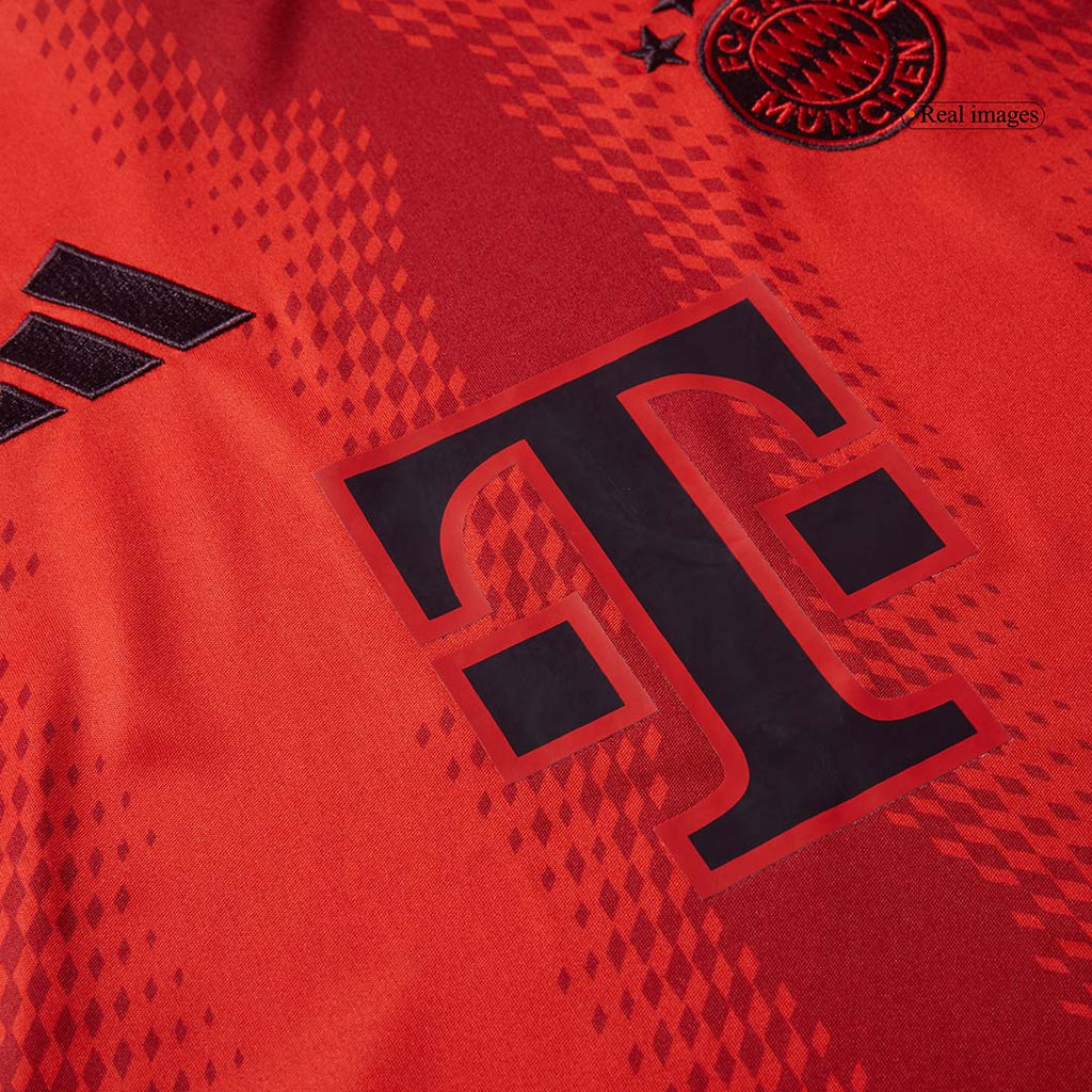 Soccer Kits Bayern Munich Home Long Sleeve Soccer Jersey 2024/25