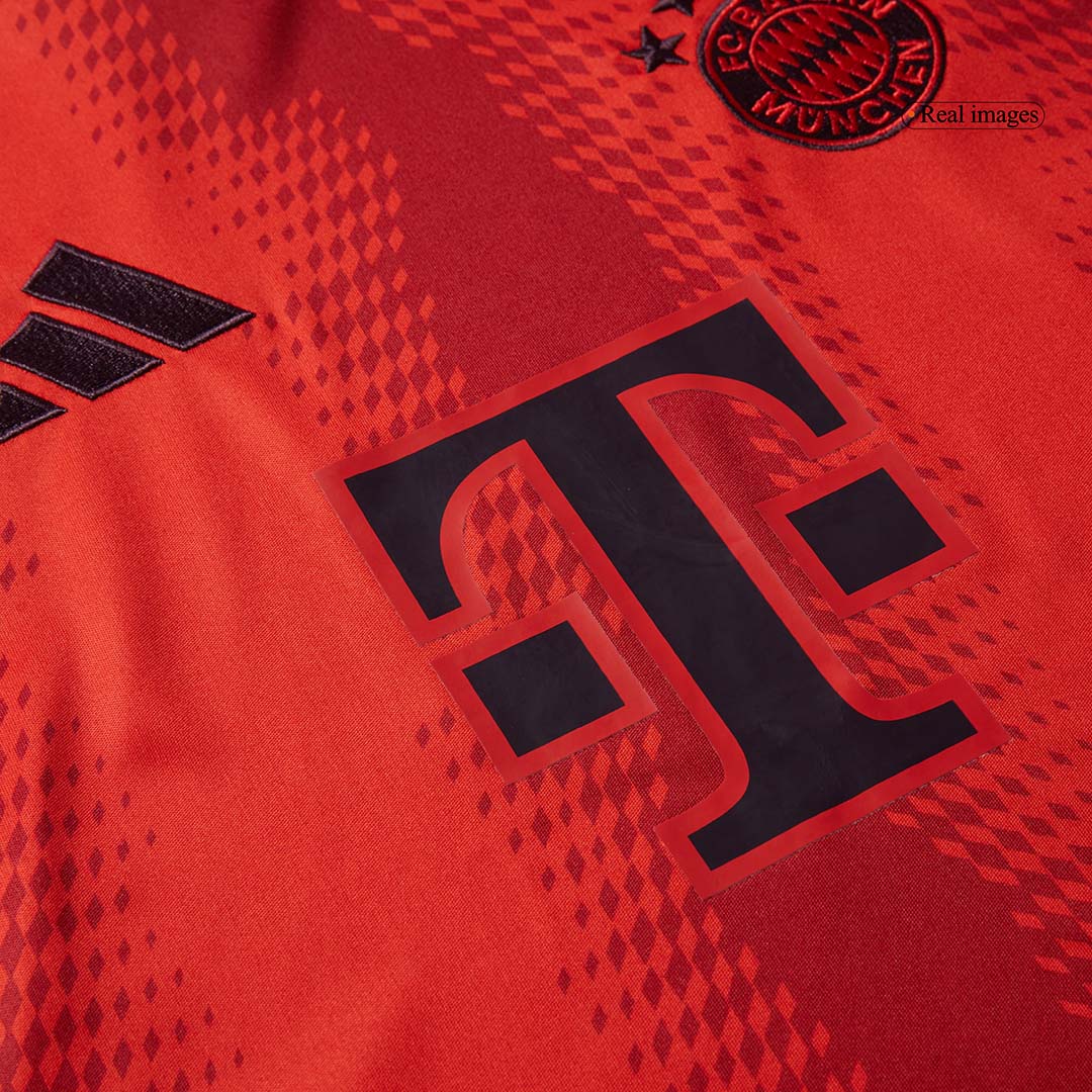 Soccer Kits Bayern Munich Home Long Sleeve Soccer Jersey 2024/25