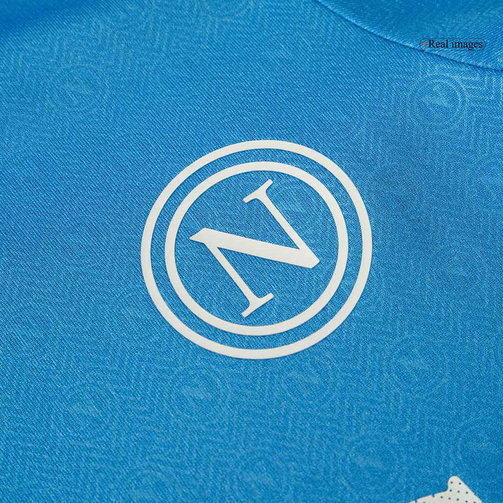 Kit de fútbol para niños: Camiseta local del Napoli (camiseta y pantalones cortos) 2024/25