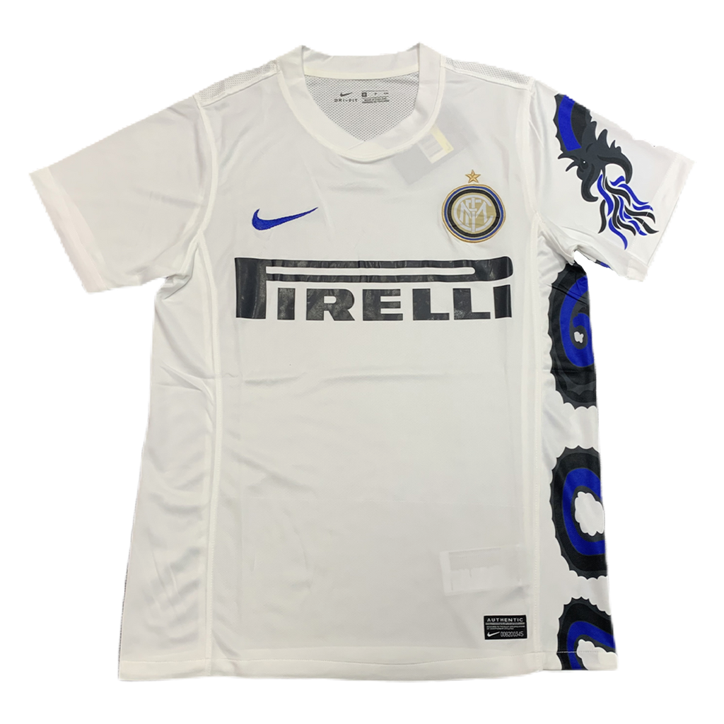 Camiseta de fútbol retro de visitante del Inter de Milán 2010/11 