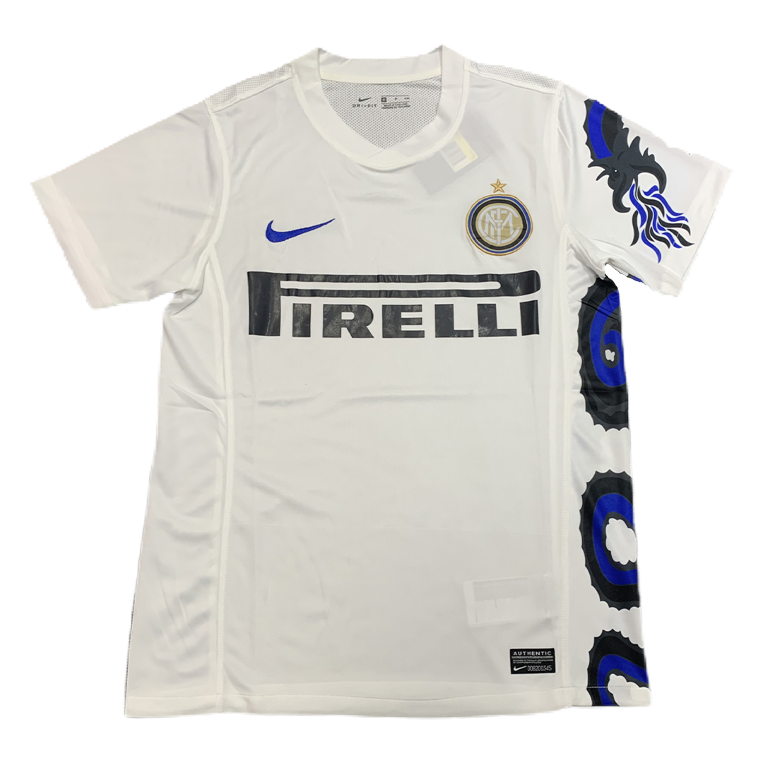 Camiseta de fútbol retro de visitante del Inter de Milán 2010/11 