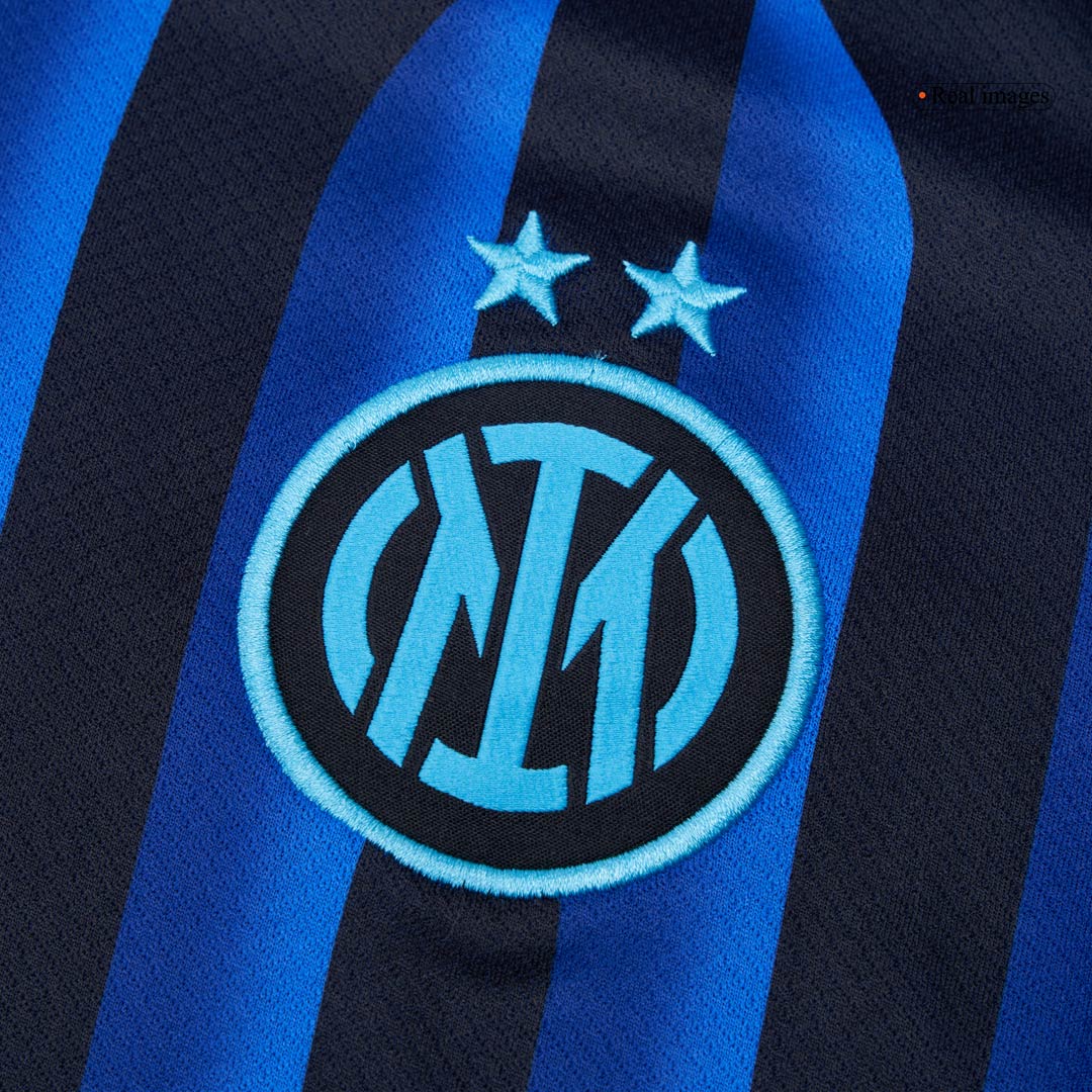Maillot de football LAUTARO #10 Inter Milan Domicile 2025/26 Bleu et Noir
