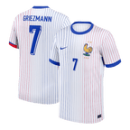 Maillot de football extérieur France GRIEZMANN #7 Euro 2024