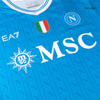 Maillot de football domicile LUKAKU #9 Napoli 2025/26 Bleu
