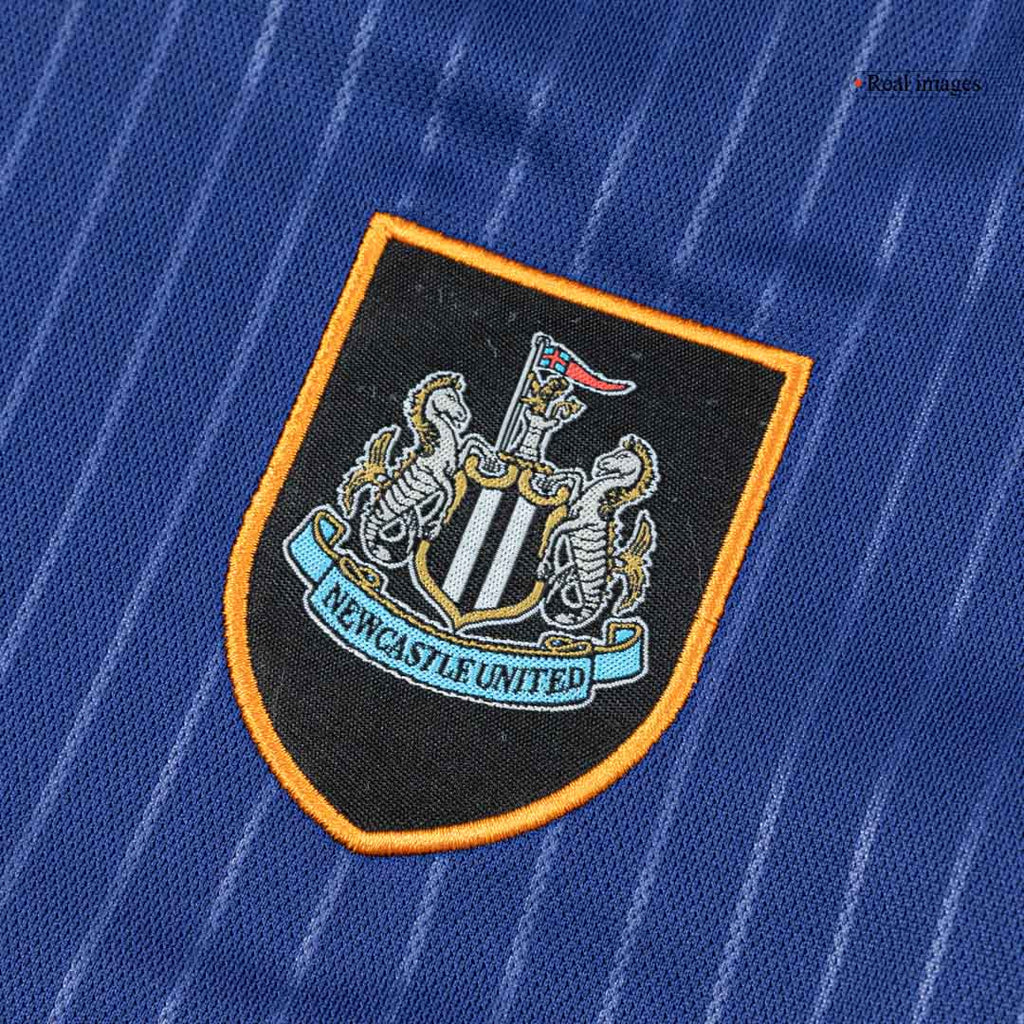 Camiseta de fútbol infantil de visitante del Newcastle United (camiseta y pantalón corto) 2025/26, azul marino