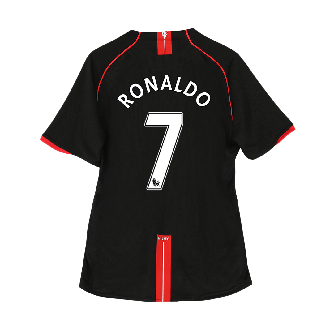 Camiseta de fútbol retro RONALDO #7 2007/08 Manchester United Visitante