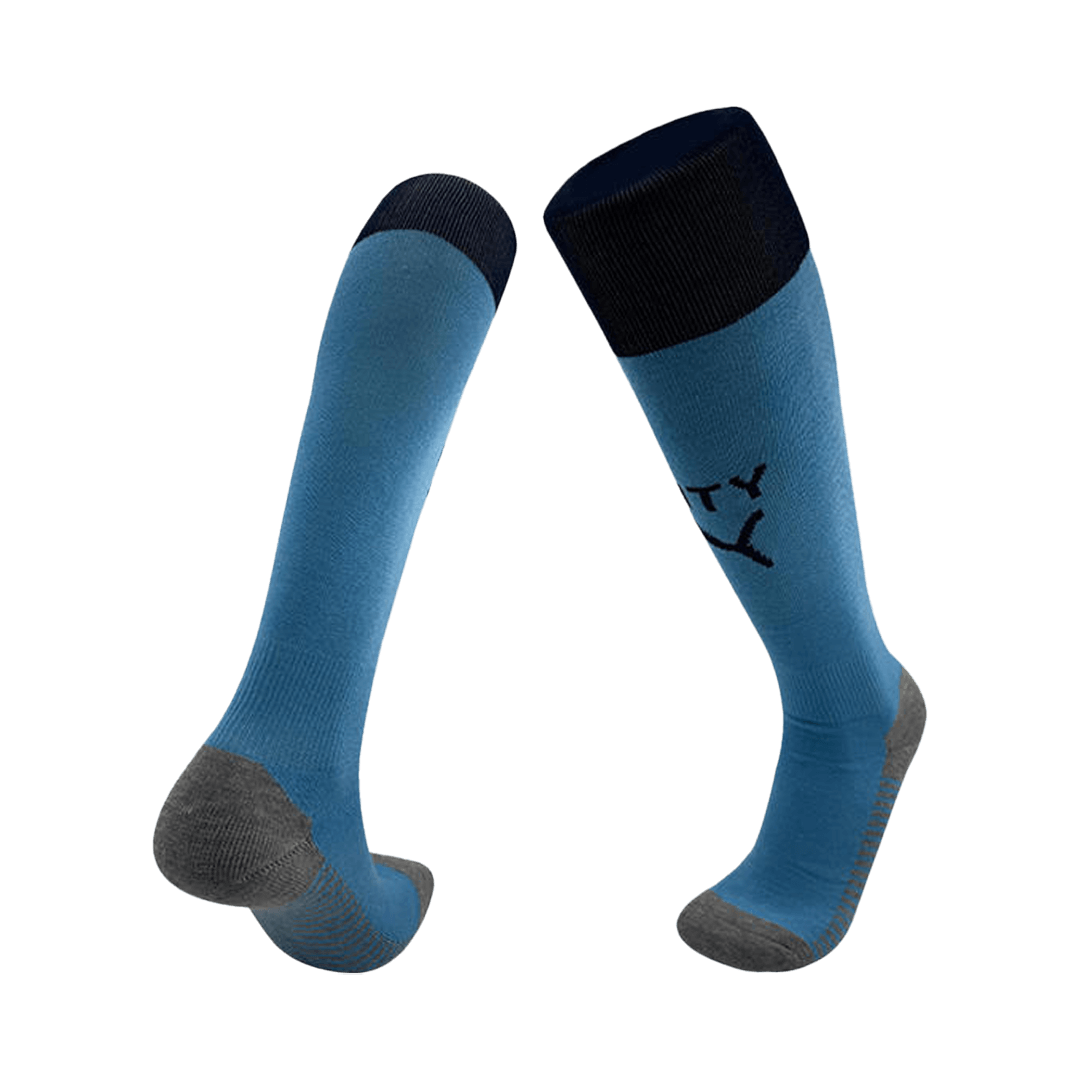 Soccer Kits 25/26 Manchester City Home Socks Blue