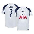 Soccer Kits XAVI #7 Authentic Tottenham Hotspur Home Soccer Jersey 2025/26 White - UCL
