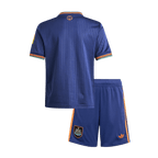 Camiseta de fútbol infantil de visitante del Newcastle United (camiseta y pantalón corto) 2025/26, azul marino
