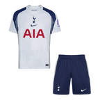 Kits de fútbol Tottenham Hotspur Home Soccer Jersey Kit (Camiseta + Pantalones cortos) 2025/26 Blanco