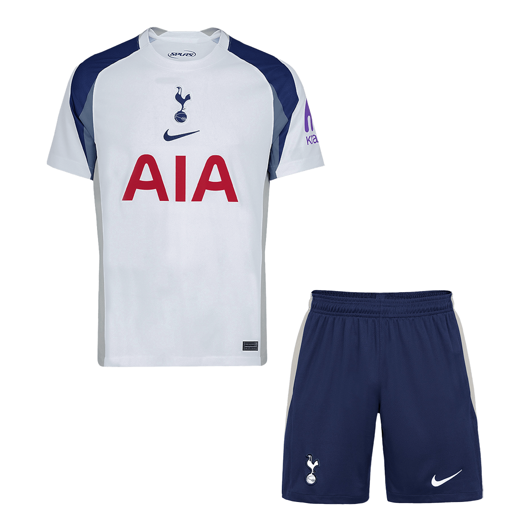 Kits de fútbol Tottenham Hotspur Home Soccer Jersey Kit (Camiseta + Pantalones cortos) 2025/26 Blanco