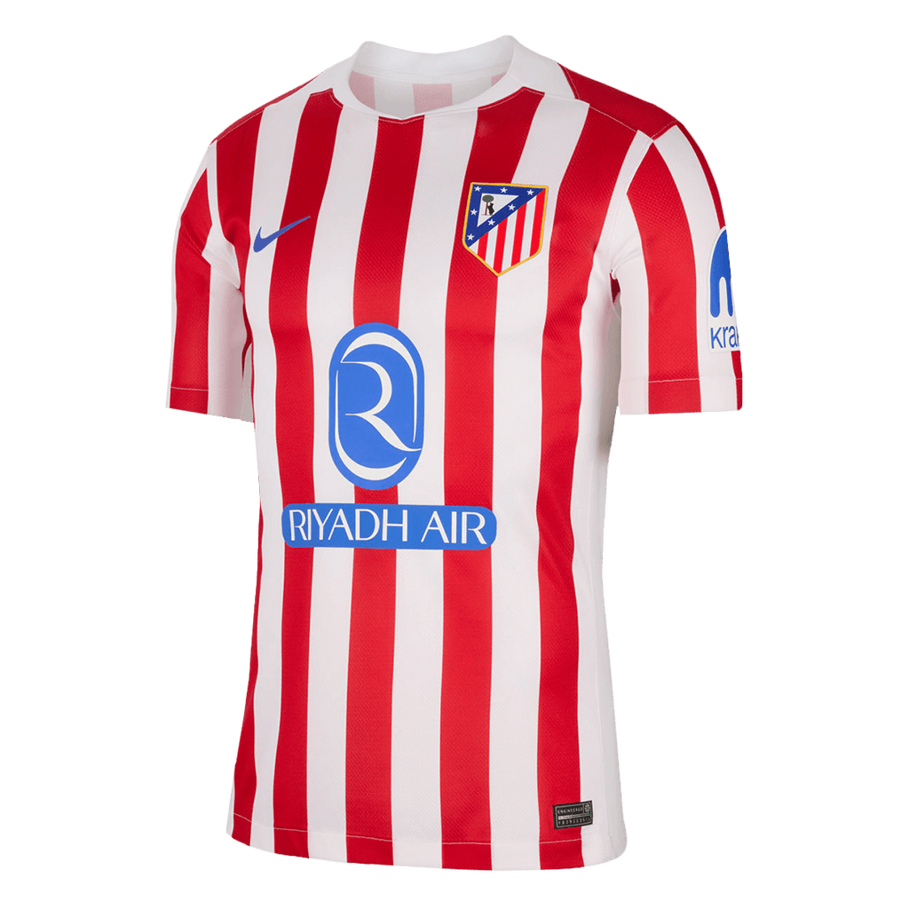 Soccer Kits Atletico Madrid Home Soccer Jersey 2025/26 Red&White