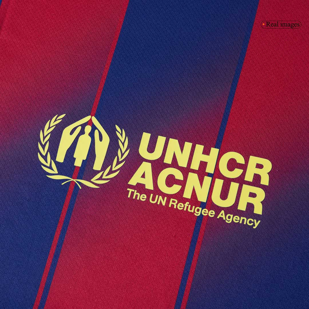 Soccer Kits CUBARSÍ #2 Barcelona Home Soccer Jersey 2025/26 Red&Blue