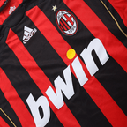Camiseta de fútbol retro de manga larga del AC Milan 2006/07