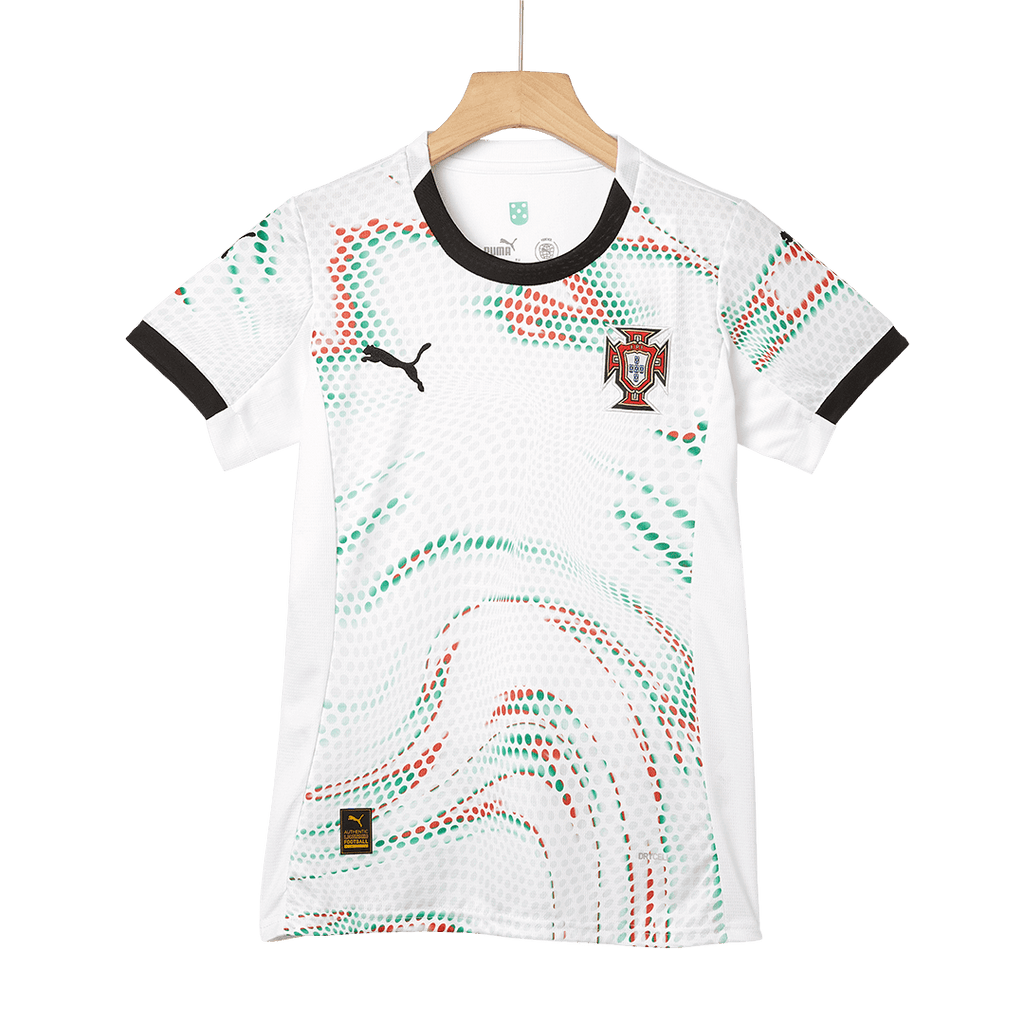 Soccer Kits Women's Portugal Away Soccer Jersey 2025 White