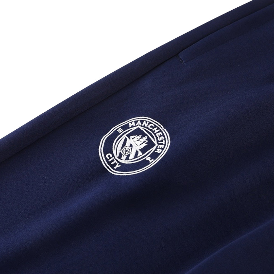 Soccer Kits 25/26 Manchester City Training Jacket Kit(Jacket+Pants) Navy