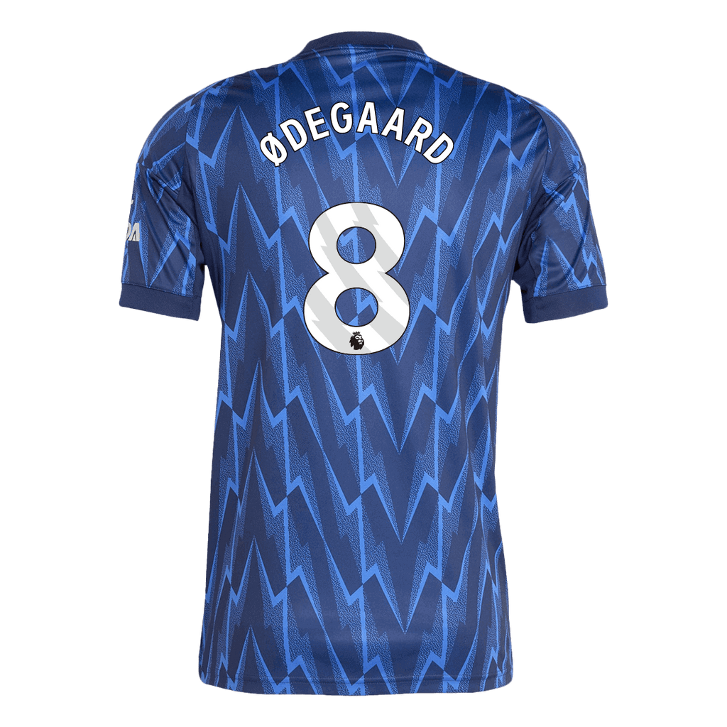 Soccer Kits Soccer Kits ØDEGAARD #8 Arsenal Away Soccer Jersey 2025/26 Blue