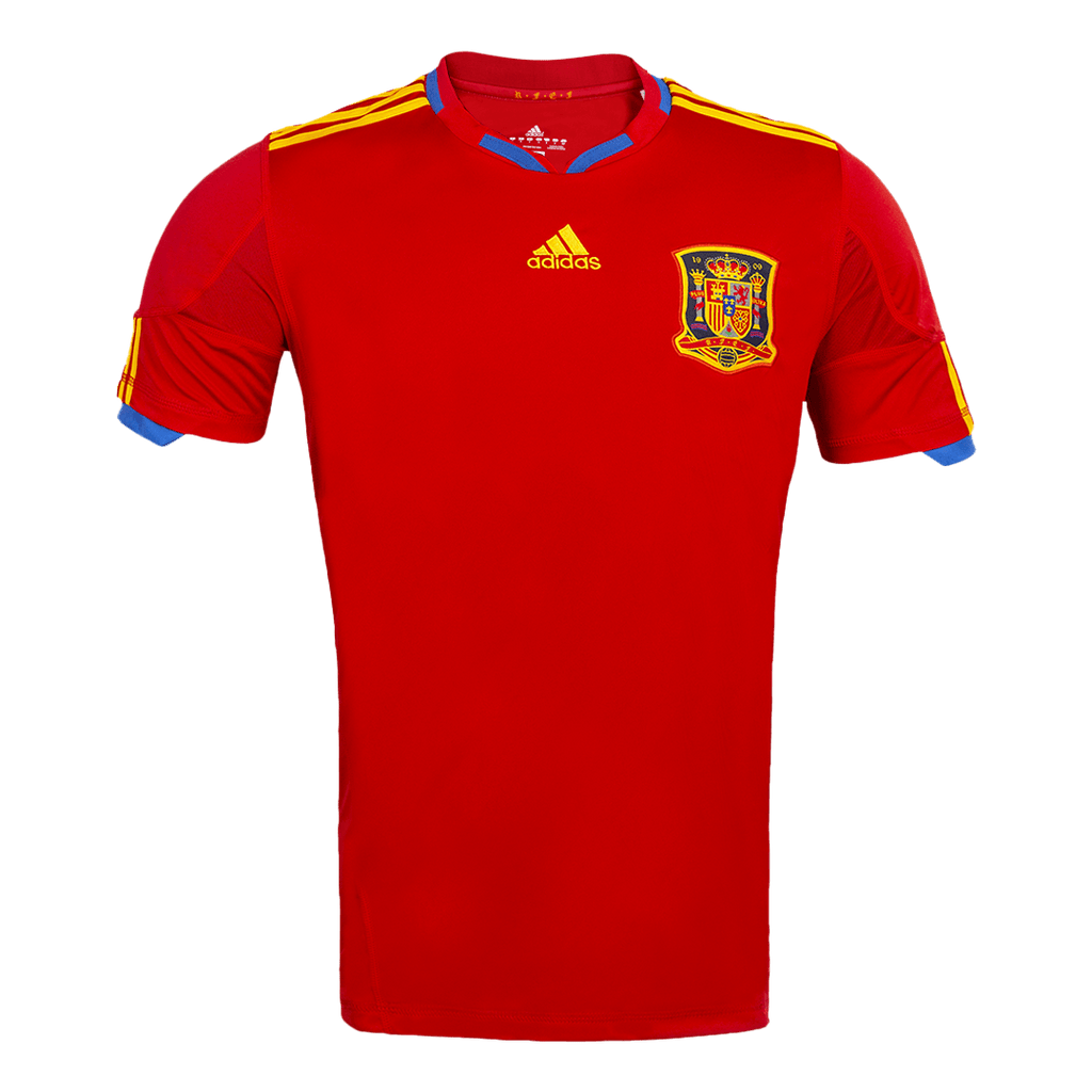 Camiseta de fútbol retro de España 2010 para el hogar 