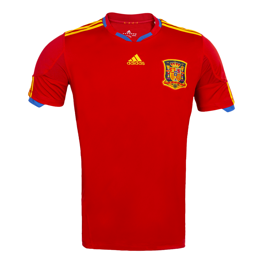 Camiseta de fútbol retro de España 2010 para el hogar 