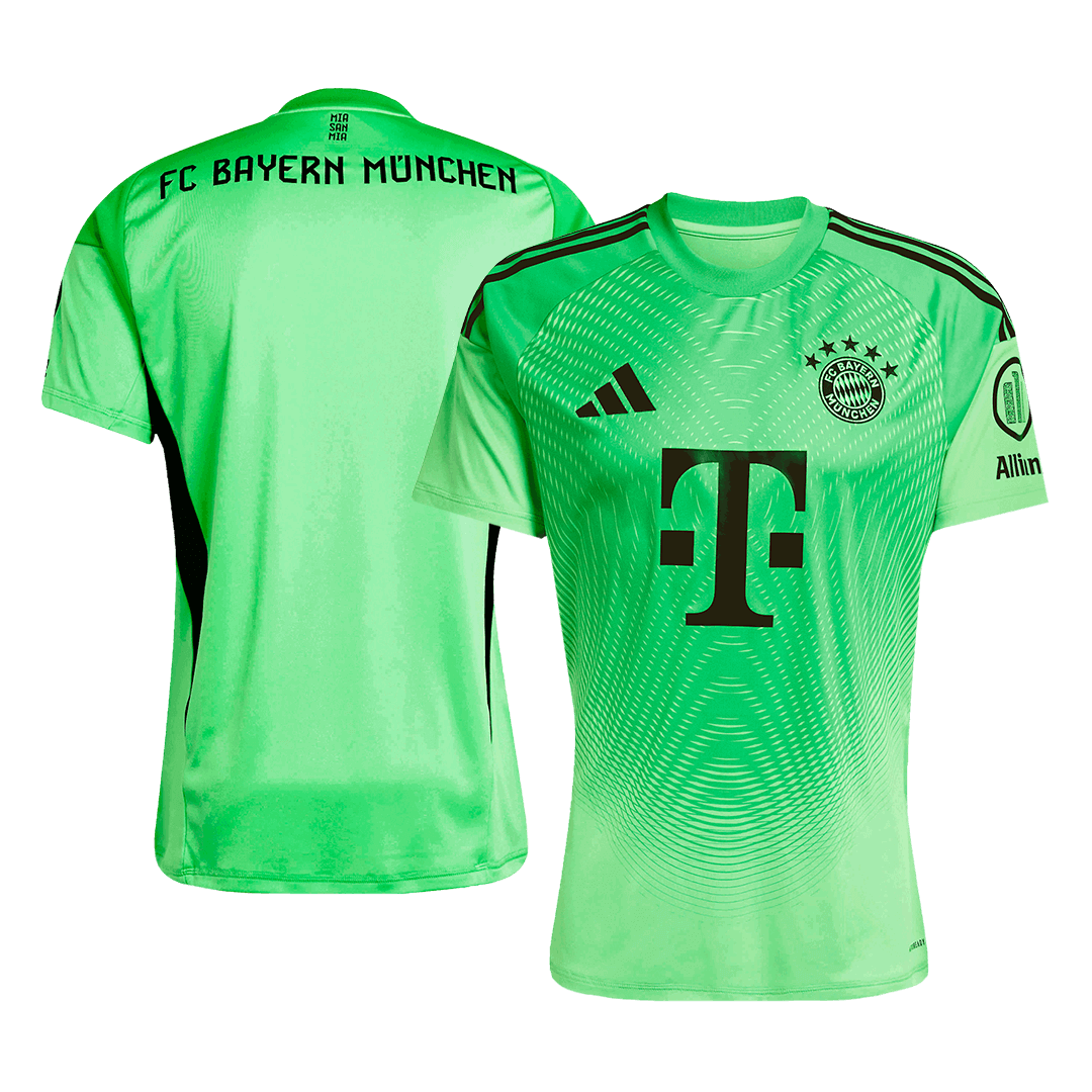 Soccer Kits Bayern Munich Goalkeeper Soccer Jersey 25/26 Green