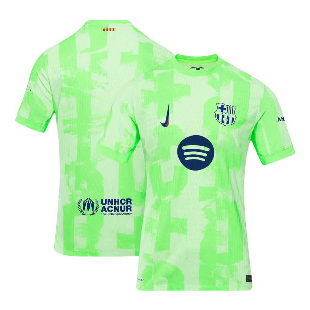 Soccer Kits Authentic Barcelona Third Away Soccer Jersey 2024/25 - UCL£¨Spotify Logo Without Text£©