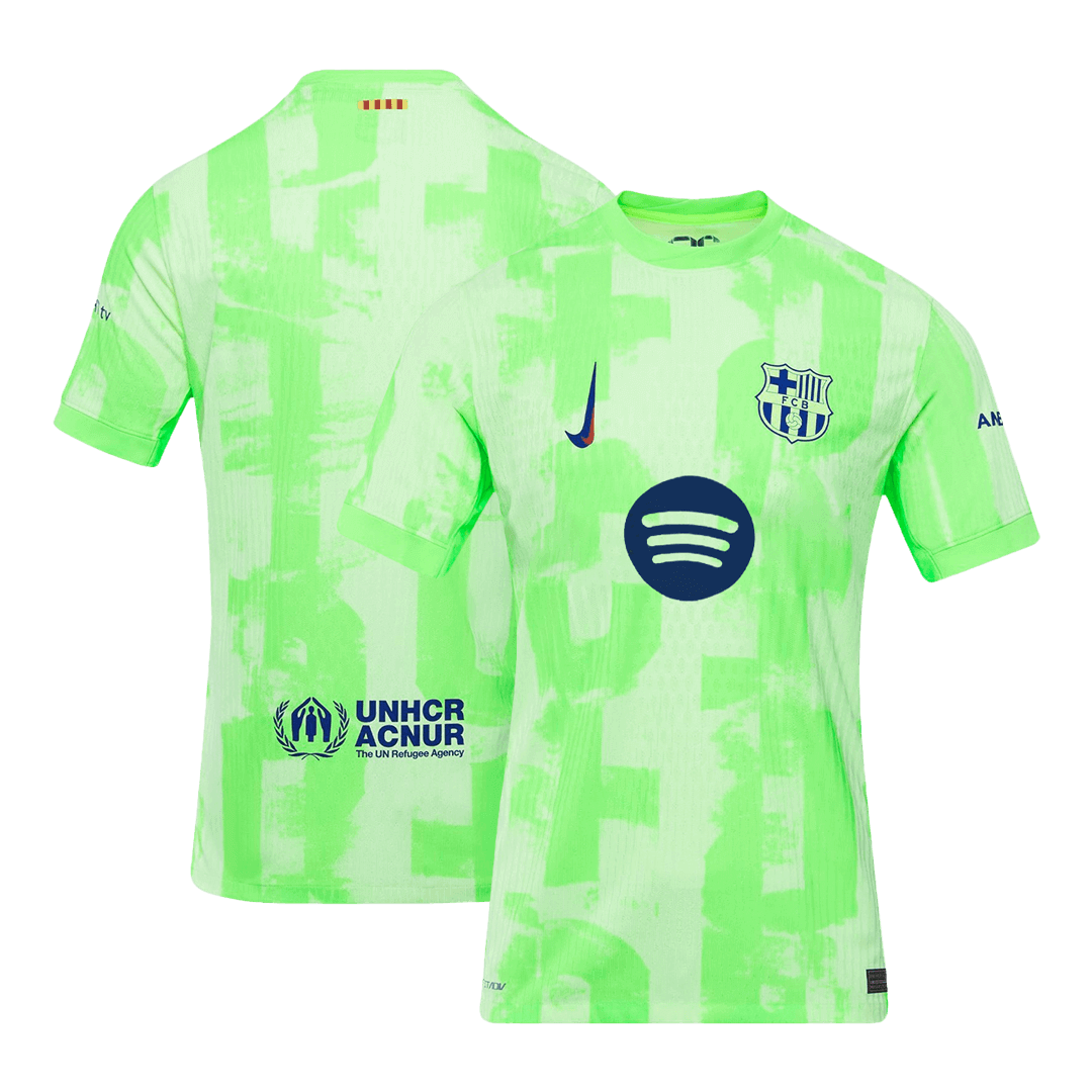 Soccer Kits Authentic Barcelona Third Away Soccer Jersey 2024/25 - UCL£¨Spotify Logo Without Text£©