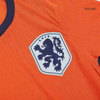Soccer Kits Authentic Netherlands Home Soccer Jersey Euro 2024