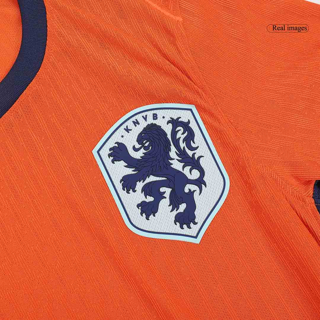 Soccer Kits Authentic Netherlands Home Soccer Jersey Euro 2024