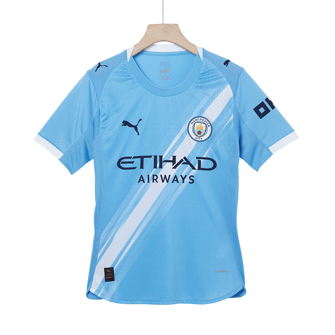 Soccer Kits Authentic HAALAND #9 Manchester City Home Soccer Jersey 2025/26 Blue - Club World Cup