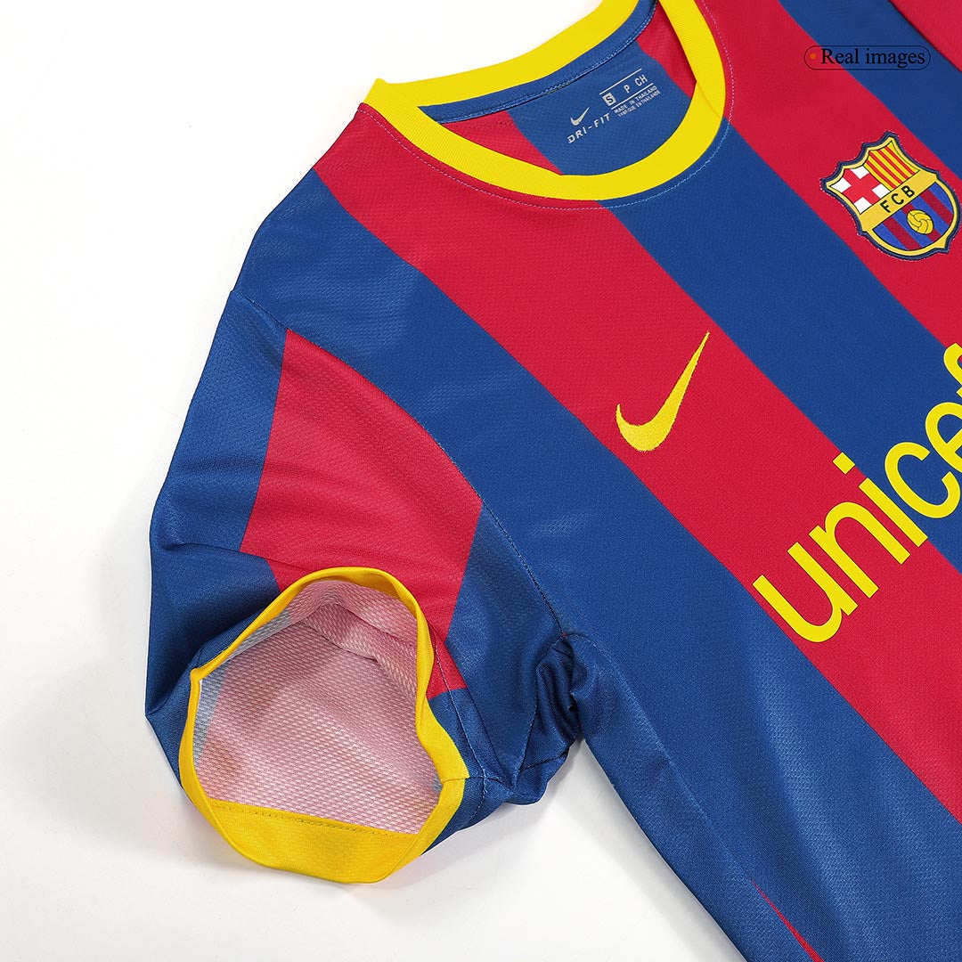 Camiseta de fútbol retro Messi #10 2010/11 del Barcelona