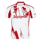 Maillot de football extérieur Olympiacos 2025/26 rouge et blanc