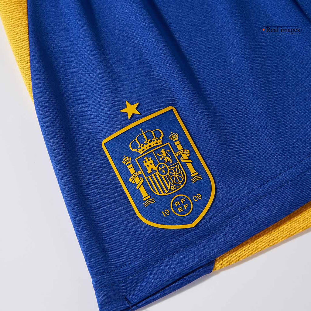 Kits de fútbol para niños: camiseta local de España (camiseta y pantalón corto) para la Eurocopa 2024