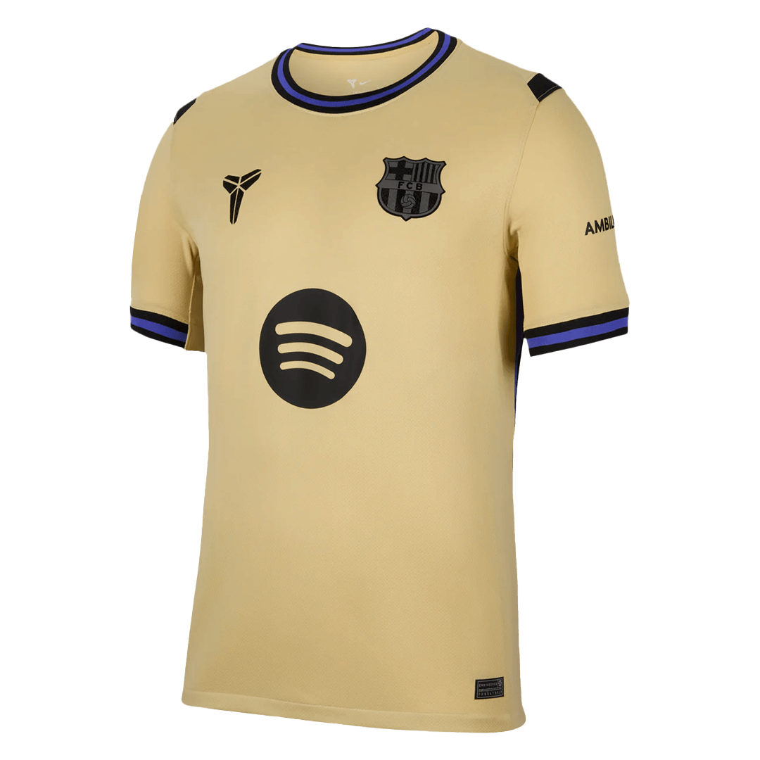 Soccer Kits Barcelona Away Soccer Jersey 2025/26 Yellow
