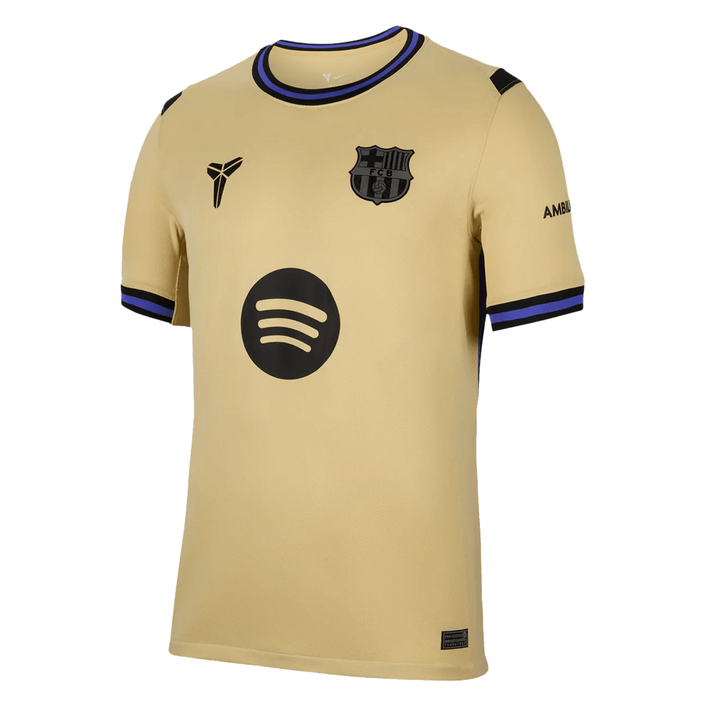 Camiseta de visitante del Barcelona LAMINE YAMAL #10 2025/26 amarilla - UCL