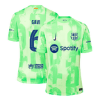 Maillot de football GAVI #6 Barcelona Third Extérieur 2024/25 - UCL