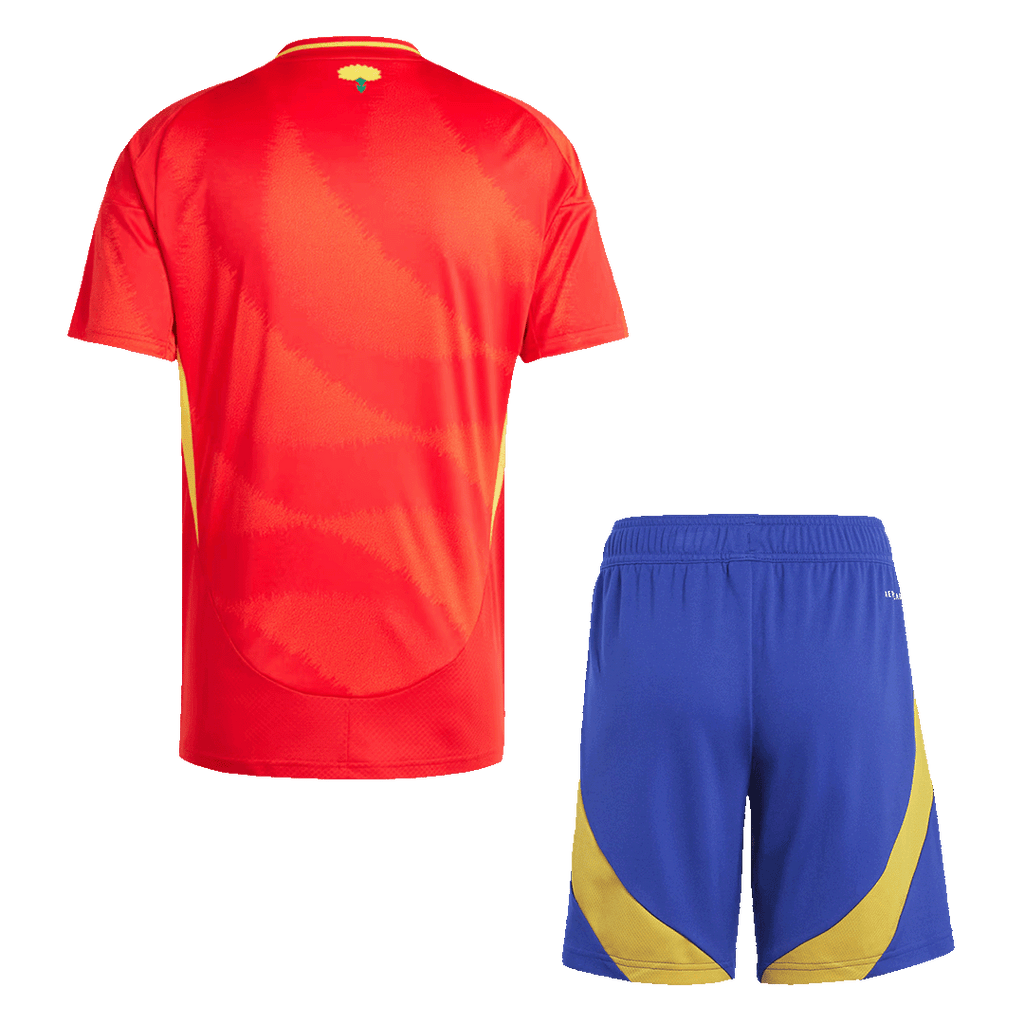 Camiseta de fútbol de España (camiseta y pantalón corto) para la Eurocopa 2024