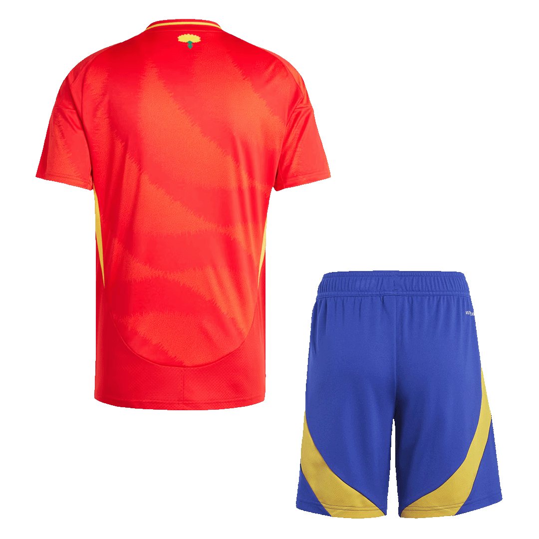 Camiseta de fútbol de España (camiseta y pantalón corto) para la Eurocopa 2024