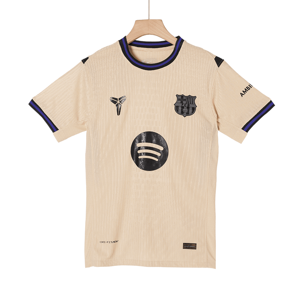 Camiseta de fútbol ROONY #19 Auténtica del Barcelona 2025/26, amarilla - UCL
