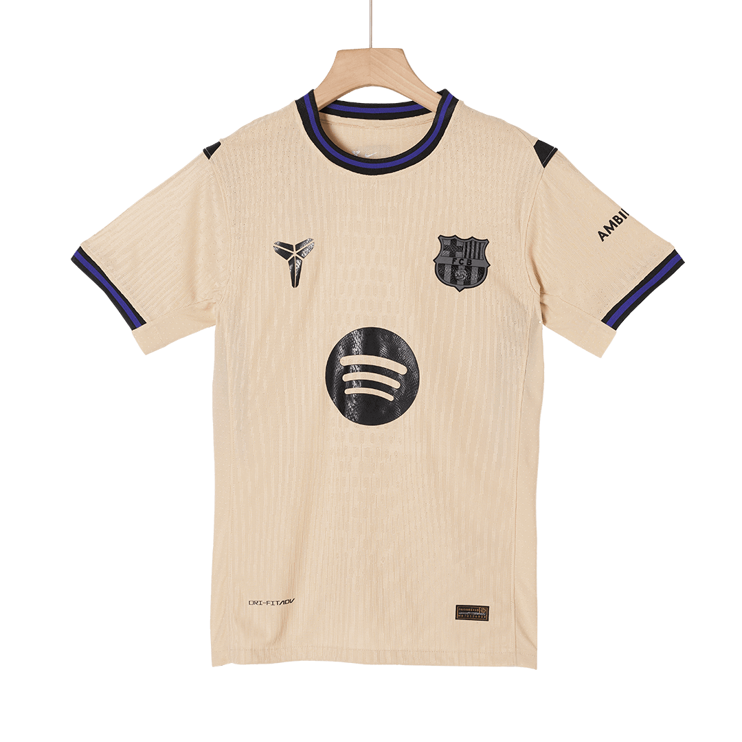 Camiseta de fútbol ROONY #19 Auténtica del Barcelona 2025/26, amarilla - UCL