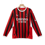 Soccer Kits AC Milan Home Long Sleeve Soccer Jersey 2024/25