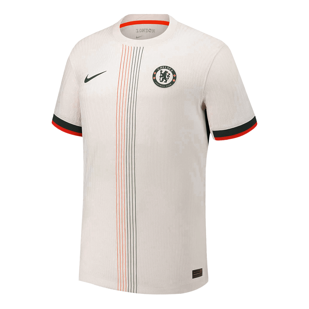 Soccer Kits Authentic PALMER #10 Chelsea Away Soccer Jersey 2025/26 White - UCL