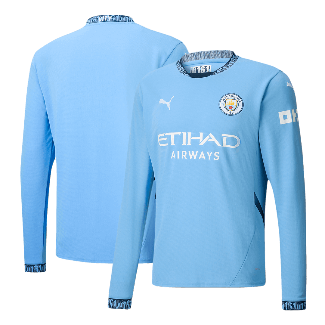 Maillot de football à manches longues Manchester City Domicile 2024/25