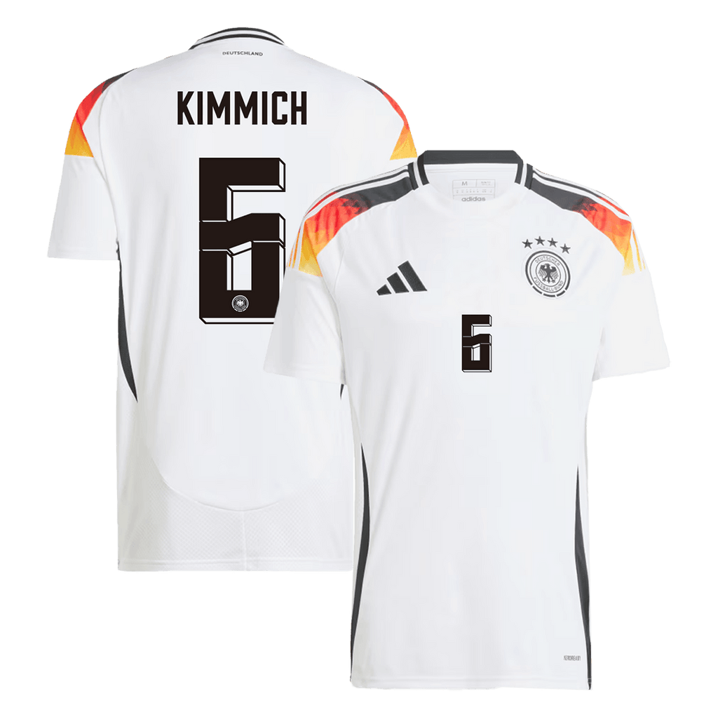 Kits de fútbol KIMMICH #6 Alemania Camiseta de fútbol local Euro 2024