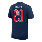Soccer Kits BARCOLA #29 PSG Home Soccer Jersey 2024/25 Navy - UCL