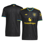 Maillot de football Manchester United Third Extérieur 2025/26 Noir